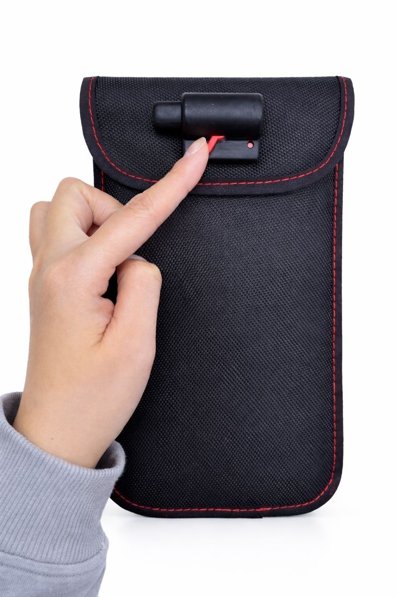 Step 2 — Close pouch